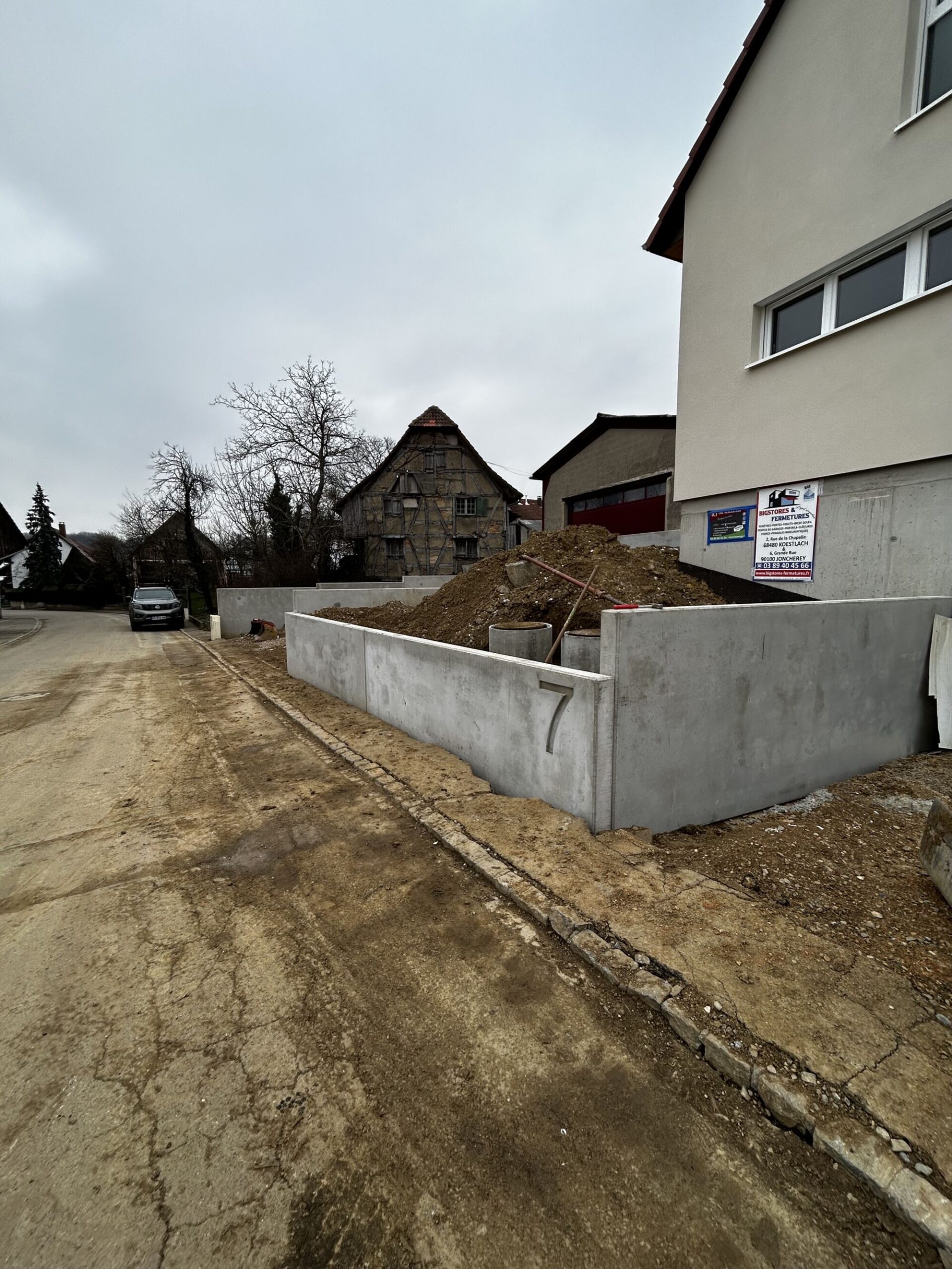 Comment choisir les mat&eacute;riaux pour votre mur de sout&egrave;nement ? Colmar