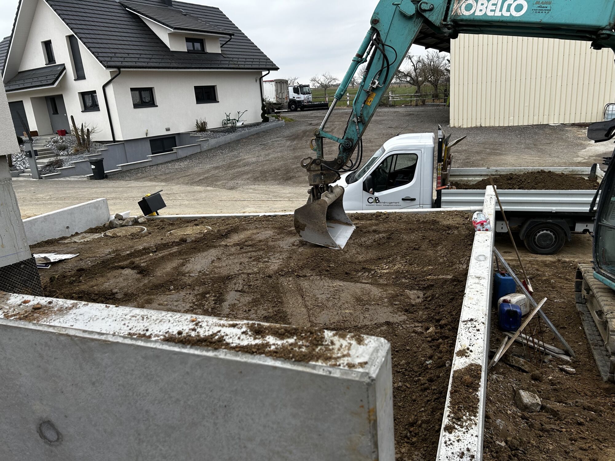 IMG_4253 | C&B Aménagement Quels sont les différents types de travaux de terrassement ? Wittenheim